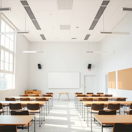 Foto del interior de una de las aulas de Elocuencia Brillante en Madrid.