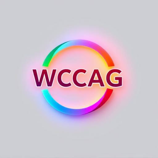 Logotipo de WCAG (Web Content Accessibility Guidelines), resaltando el cumplimiento de los estándares de accesibilidad web.